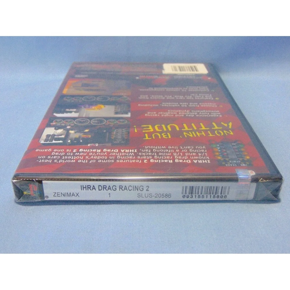 IHRA Motorsports Drag Racing 2 Sony Playstation 2 PS2 (NEW SEALED) FREE Shipping